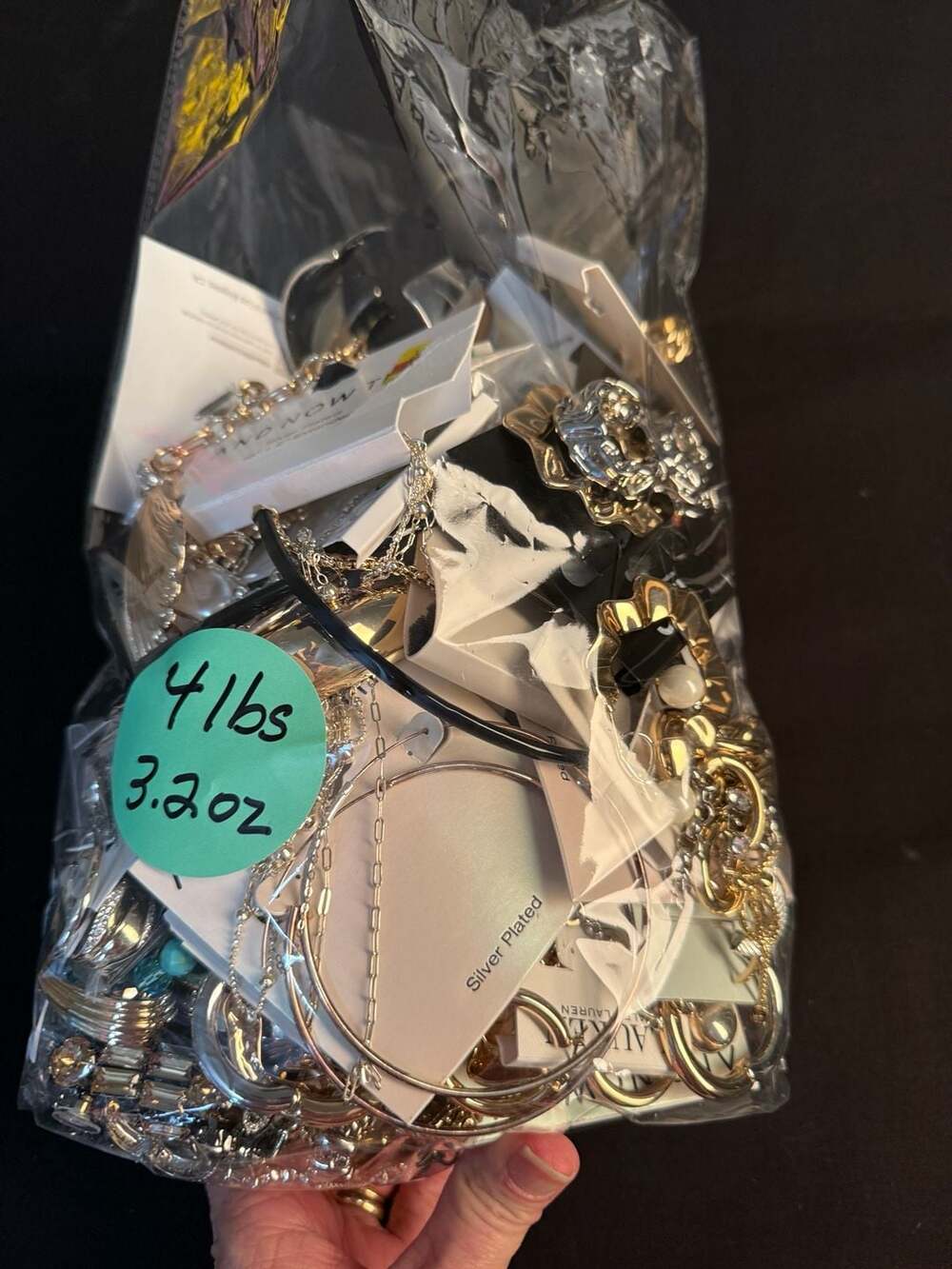 Macy’s Designer Jewelry Lot 4 lbs 3.2 oz NEW DKNY INC Giani Bernini ON 34th Dama